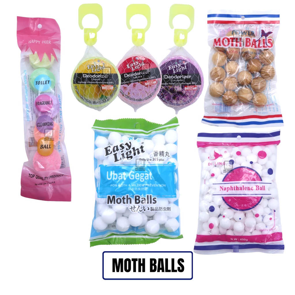 Moth Balls Wooden Moth Ball Camphor White Ball Toilet Smell Shopee