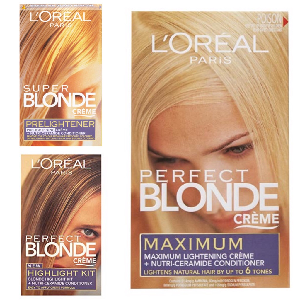 Loreal Perfect Blonde Creme Shopee Singapore