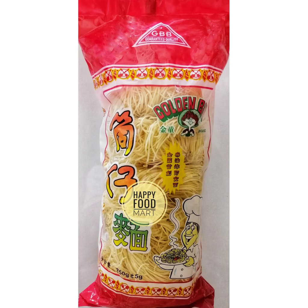 Golden Boy Tong Zi Noodle 350g / Instant Dry Noodles / Egg Noodles
