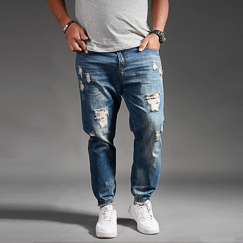 mens big and tall ripped jeans