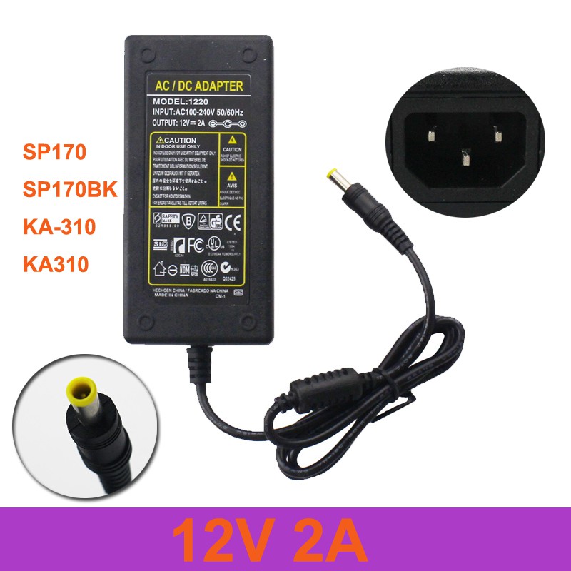 12v 2a Ad Adapter For Korg Ka 310 Ka310 Sp170 Sp170bk Digital Piano X50 180 Mr 1000 Power Supply Shopee Singapore