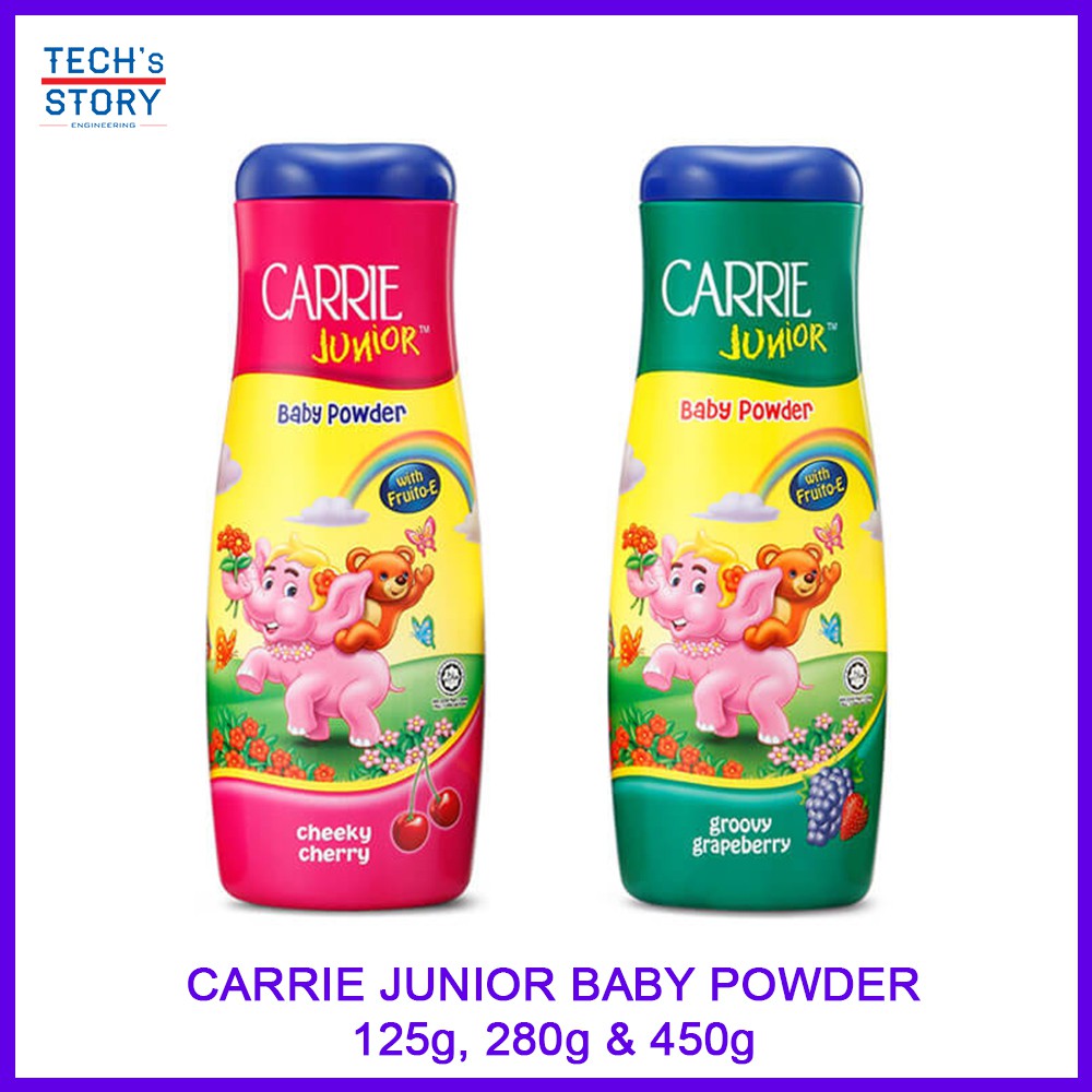 Carrie Junior Baby Powder 125g 280g 450g Shopee Singapore