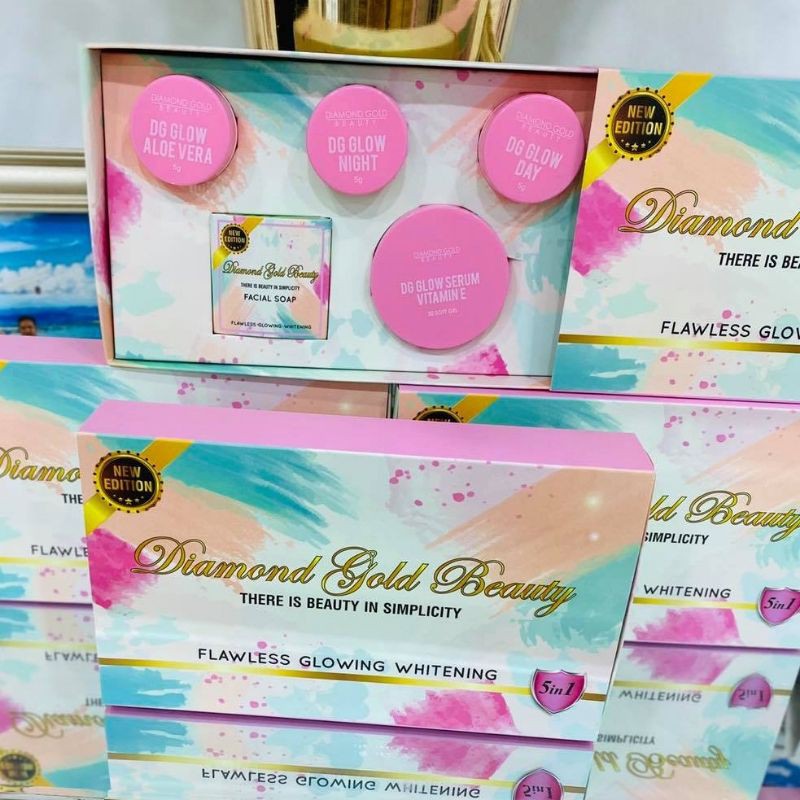 Set Diamond Gold Beauty Skincare Shopee Singapore