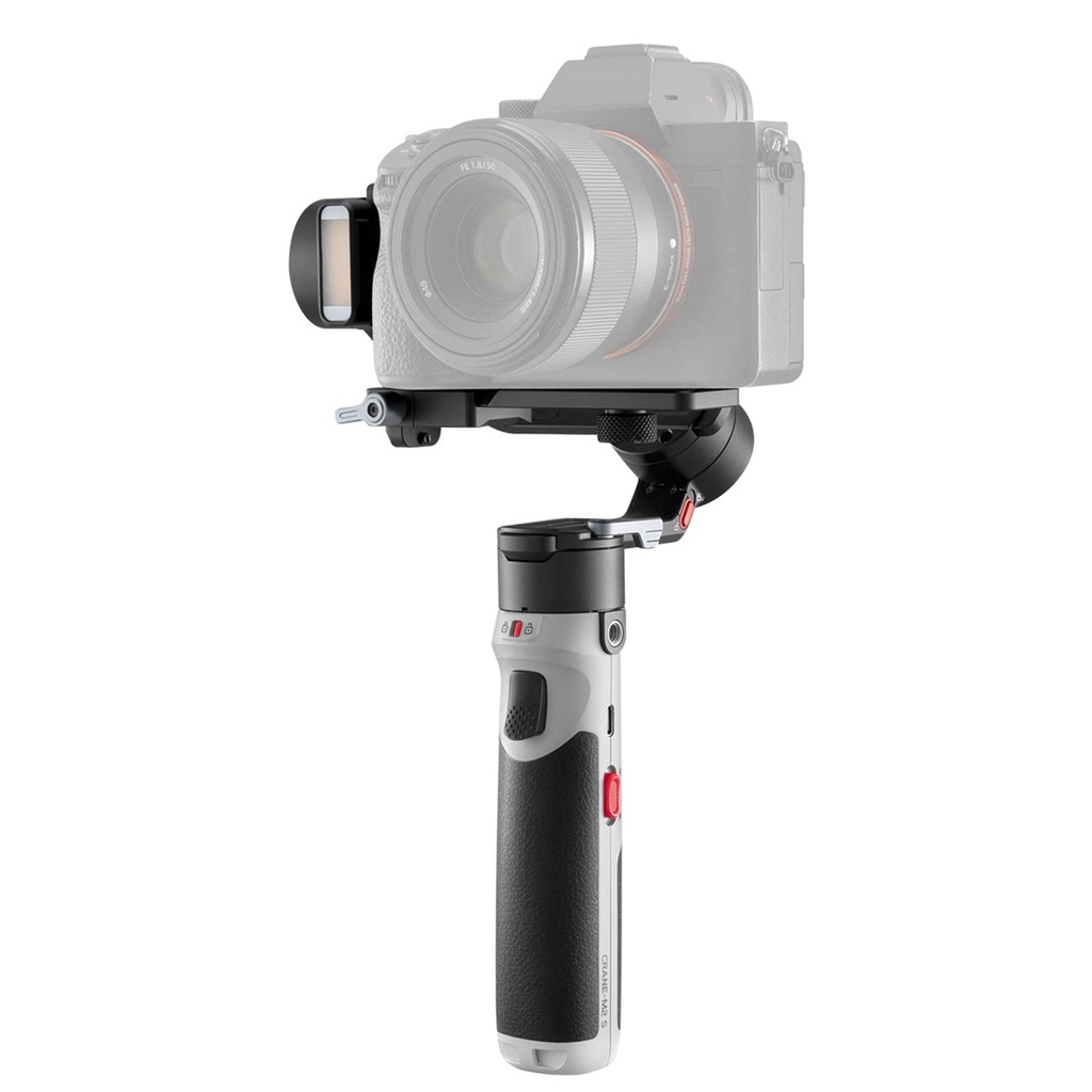 Zhiyun Crane M2S 3-Axis Gimbal Stabilizer for Mirrorless Camera/Action Camera/Smartphone Lightweight Professional Gimbal