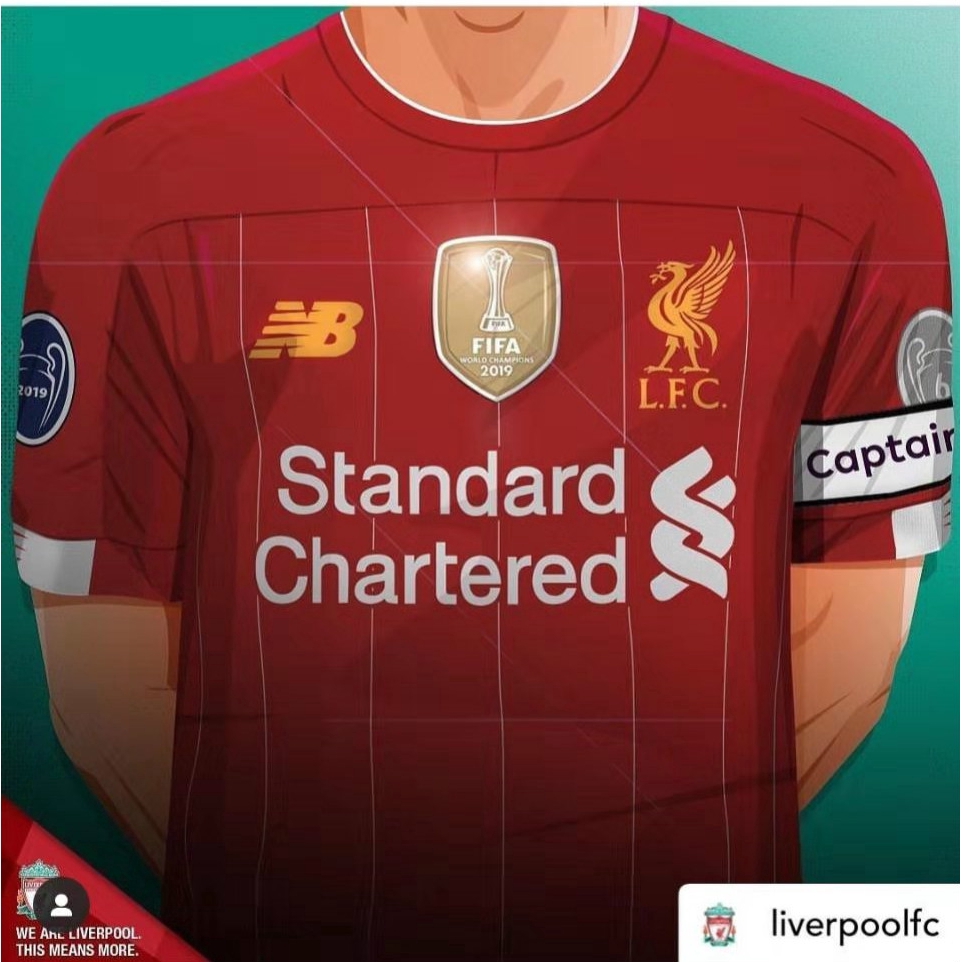 liverpool champions jersey