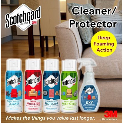 3M ScotchGard™ Fabric And Carpet Cleaner/Protector/OXY Stain Remover
