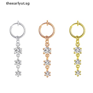Image of thu nhỏ Theearlyut 1PCS Fake Belly Piercing Clip On Belly Ring Butterfly Fake Tragus Earring . #0