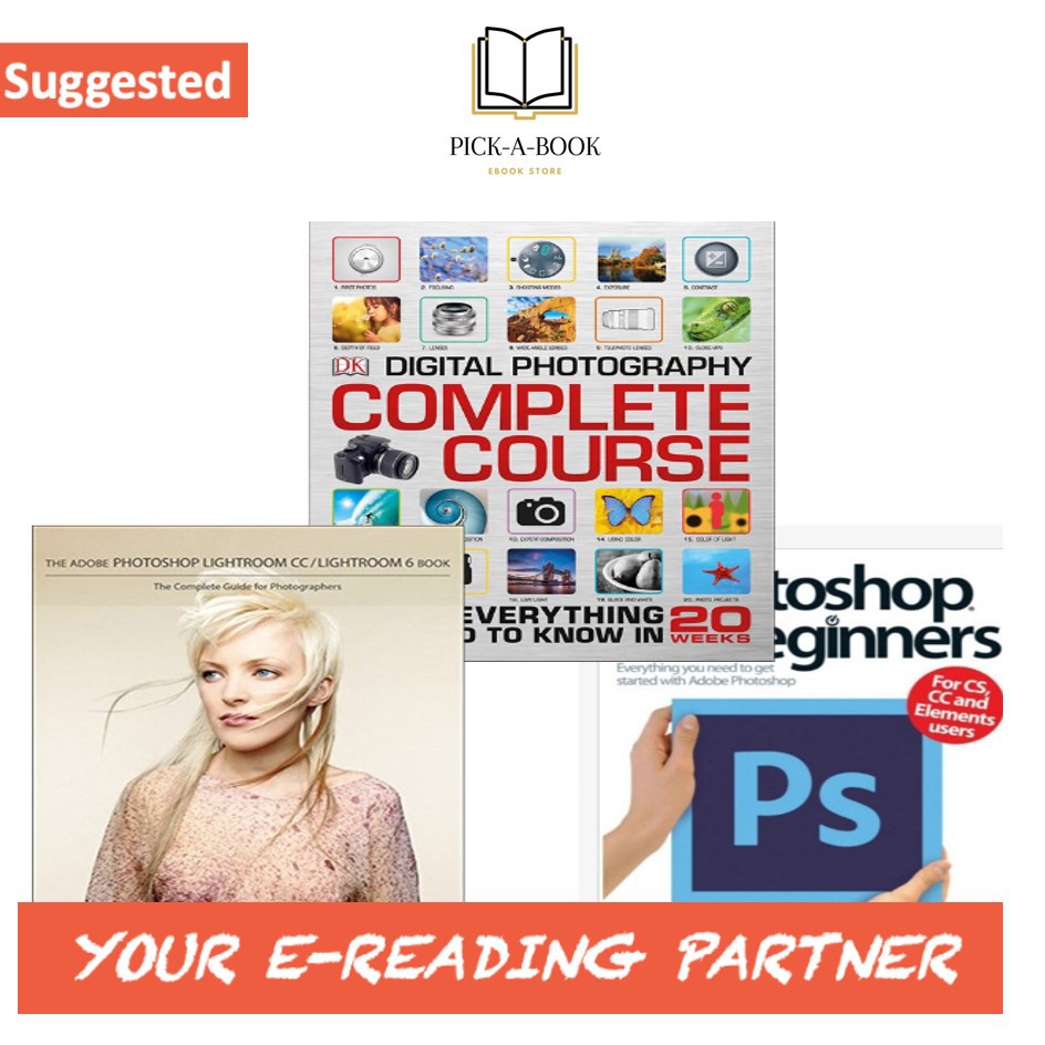 Ebook Bundle Learn From Digital Photography To Adobe Photoshop Lightroom Complete Course Shopee Singapore