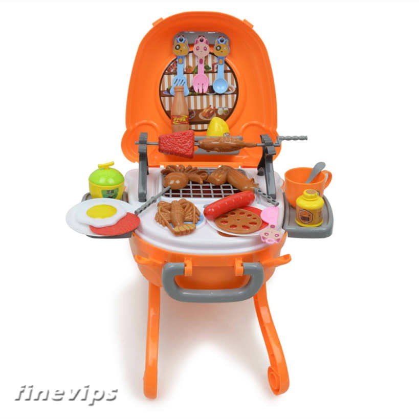 barbecue bbq deluxe full light & sound playset