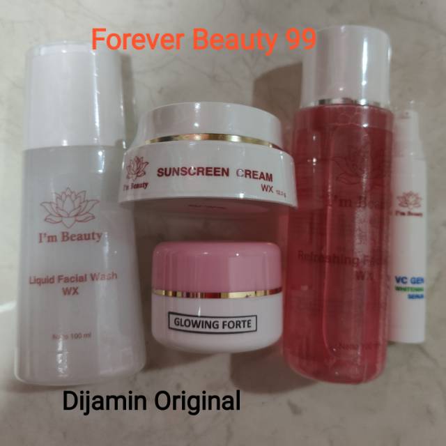 cream beauty glowing