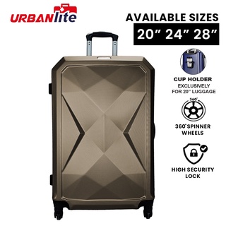 (SG Ready Stock)Urbanlite RUBIK 28 inch Luggage 360° Spinner Wheels ABS Hard case- ULH9919(Universal Traveller)