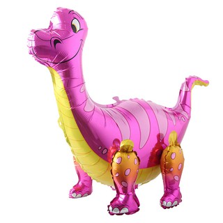 3D dinosaur balloons foil standing green dinosaur tanystropheus dragon birthday deco party favors supplies boy kids toys #1