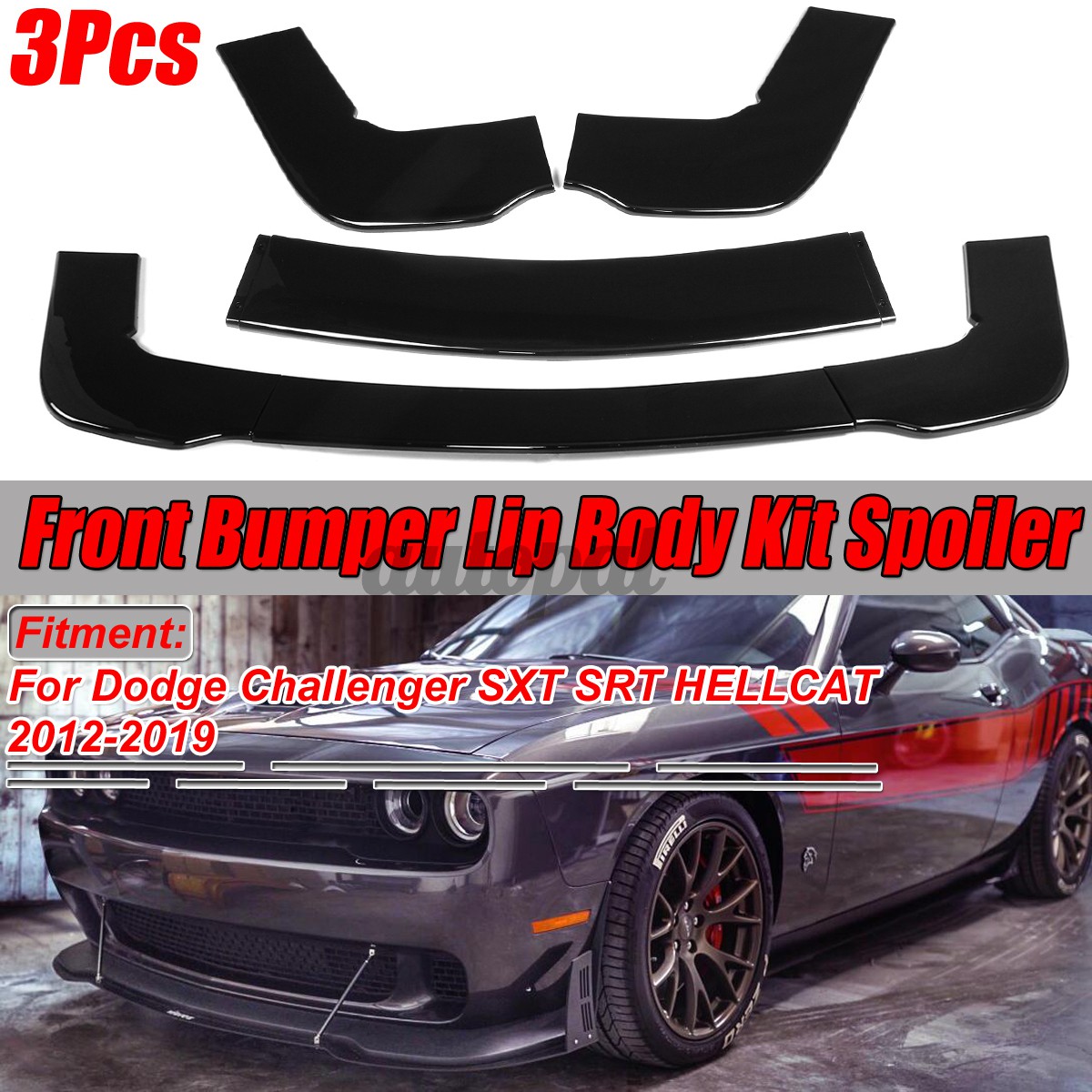 2012 dodge charger srt8 front splitter