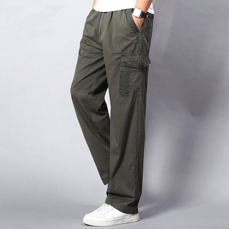 big men's cargo sweatpants