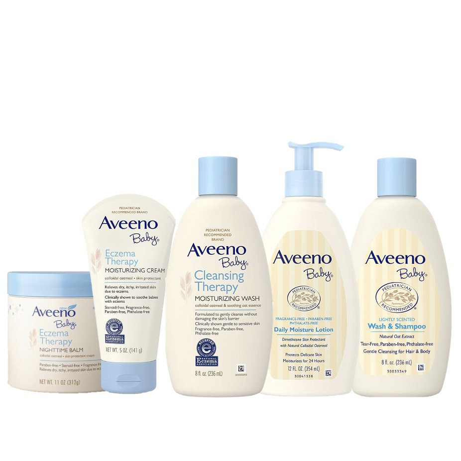 aveeno baby eczema therapy wash