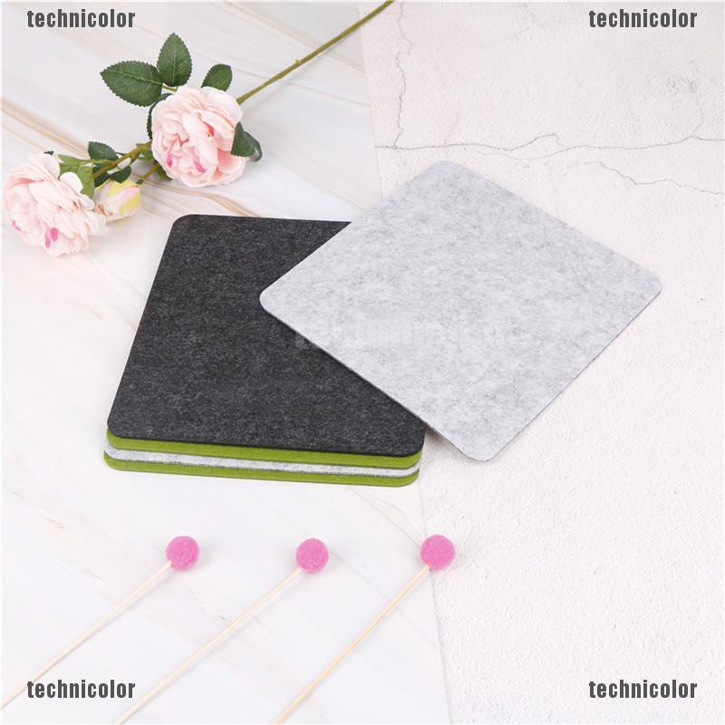 1pc Felt Mouse Pad Thickening Office Computer Table Mat