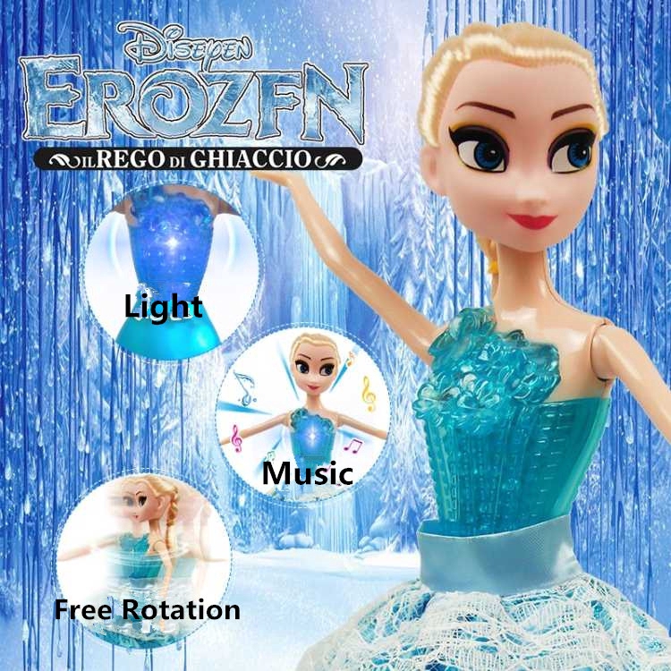 frozen elsa dancing doll