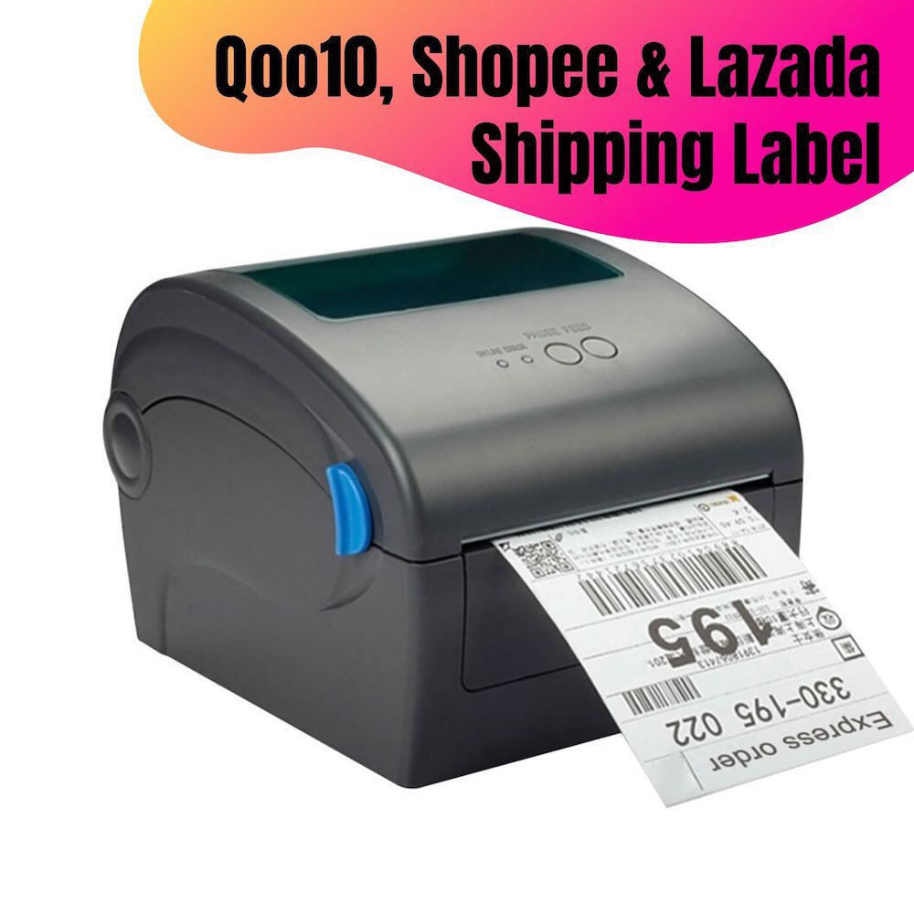 Thermal Label Printer for Waybill Shipping Label Support Mac & Windows Shopee Singapore