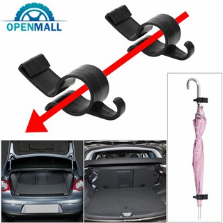 OM 2Pcs Umbrella Holder Automobile Trunk Organizer Car Trunk Bracket Towel Hook