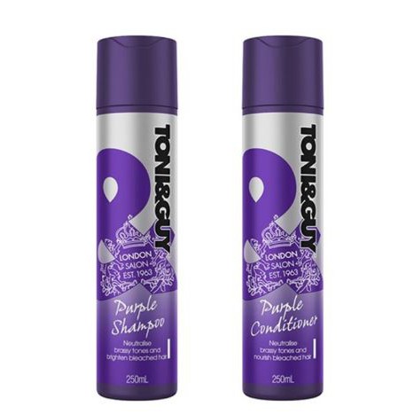 Toni Guy Purple Shampoo Conditioner 250ml Shopee Singapore