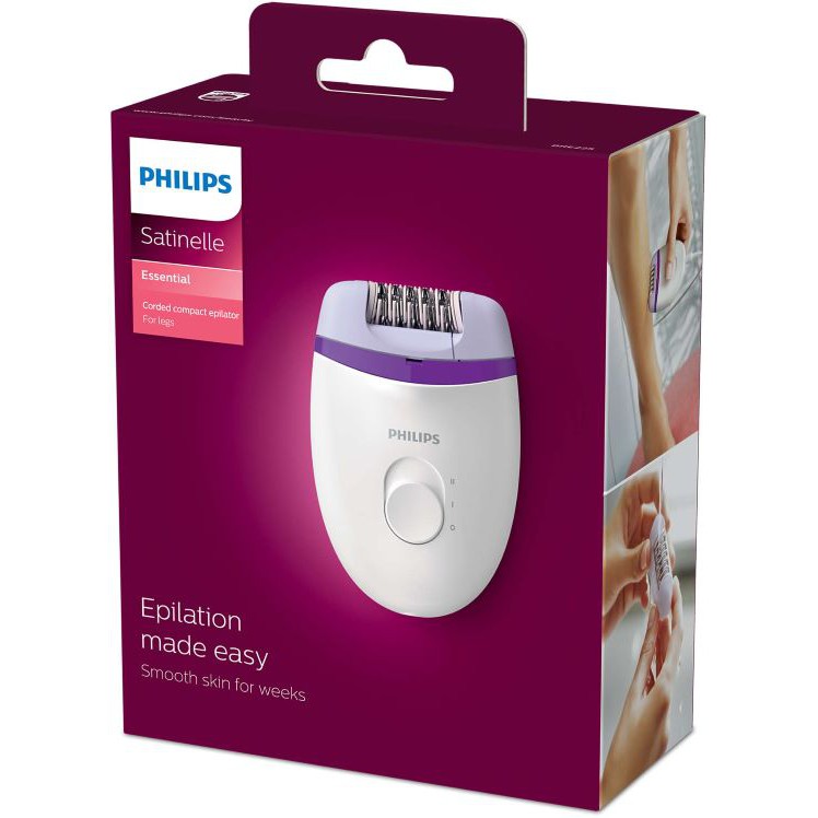 Philips BRE 225/00 Satinelle Essential Epilator Shopee Singapore