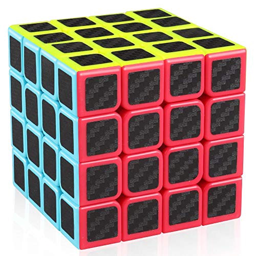 fibre de carbone autocollant lisse Cfmour Vitesse cubessquare in Middle Rubix cube 3x3 