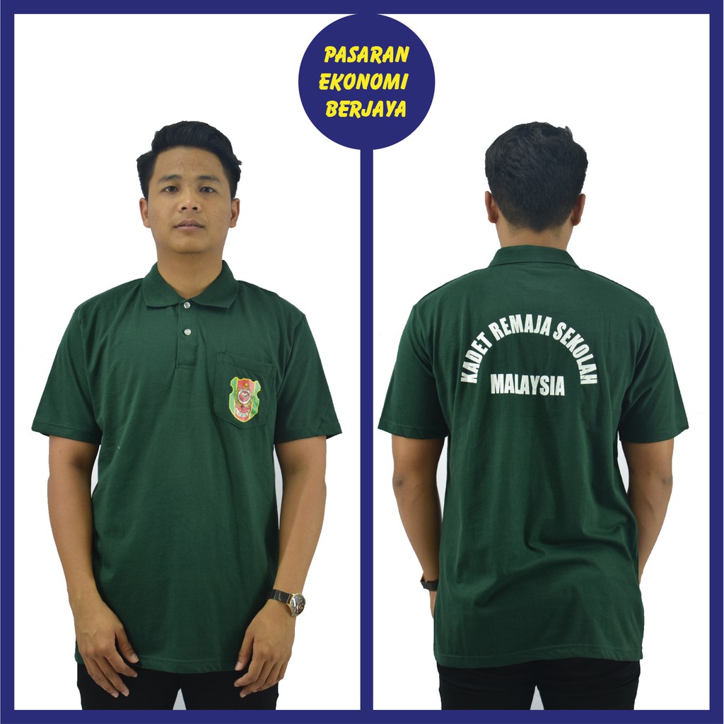 TSHIRT KADET REMAJA  SEKOLAH  LENGAN PENDEK TSHIRT 