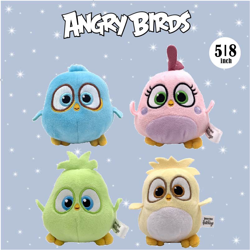 angry birds hatchlings soft toys
