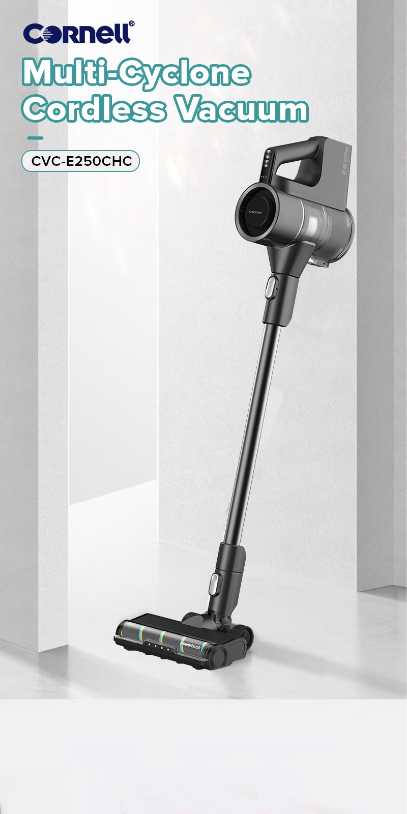 Cornell Handheld Cordless Vacuum Cleaner Powerful 19KPa Suction