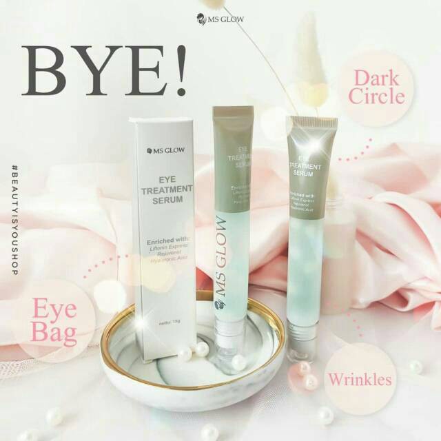 ms glow eye cream