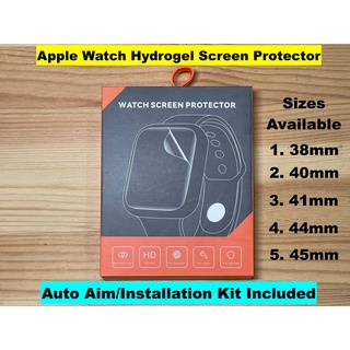 [SG LOCAL STOCK] iWatch Hydrogel Screen Protector with Auto-Installation Kit