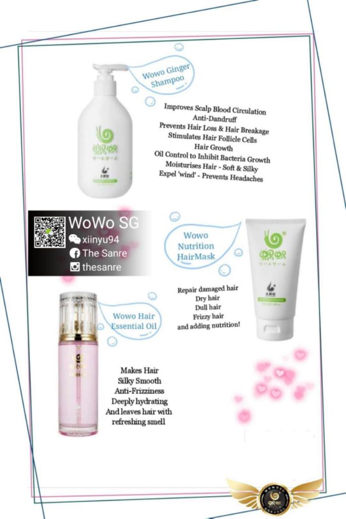 Wowo Shampoo Nutrition Hairmask Shower Gel Essential Hair