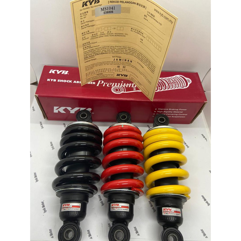 Shop Malaysia Kyb Lc135 V1 V2 V3 V4 V5 V6 Monoshock Non Adjustable Shopee Singapore