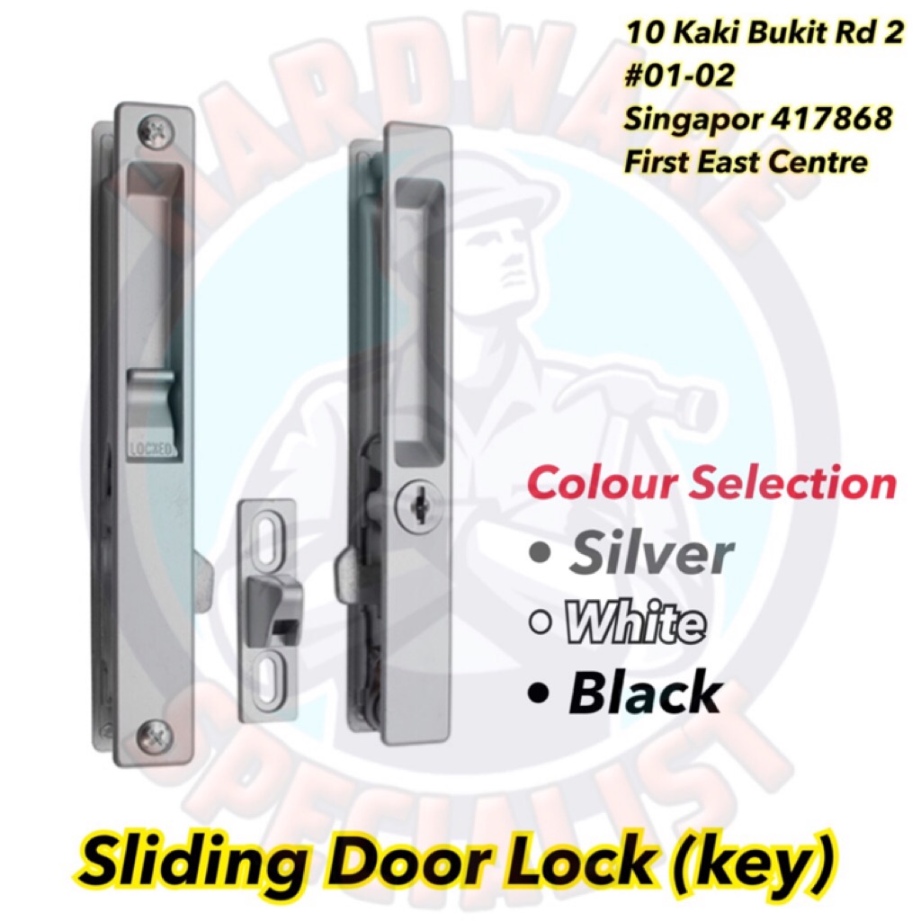 Aluminum Sliding Door Lock Balcony Lock Key Shopee Singapore