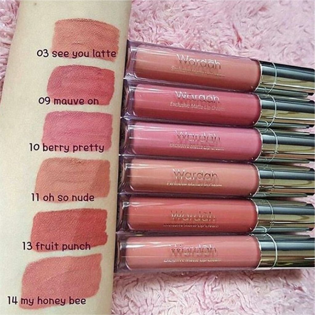  Wardah Exclusive Matte Lip Cream Shopee Singapore