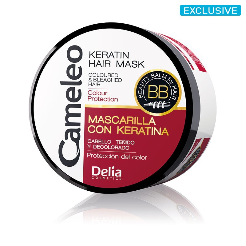 Cameleo Bb Keratin Hair Mask Coloured Bleached Hair 200ml