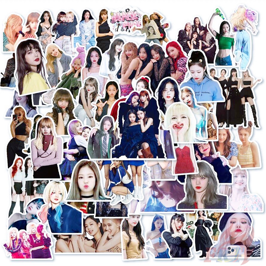 BLACKPINK Stickers KPOP SuperGirl Superstar JISOO JENNIE ROSÉ LISA DIY ...