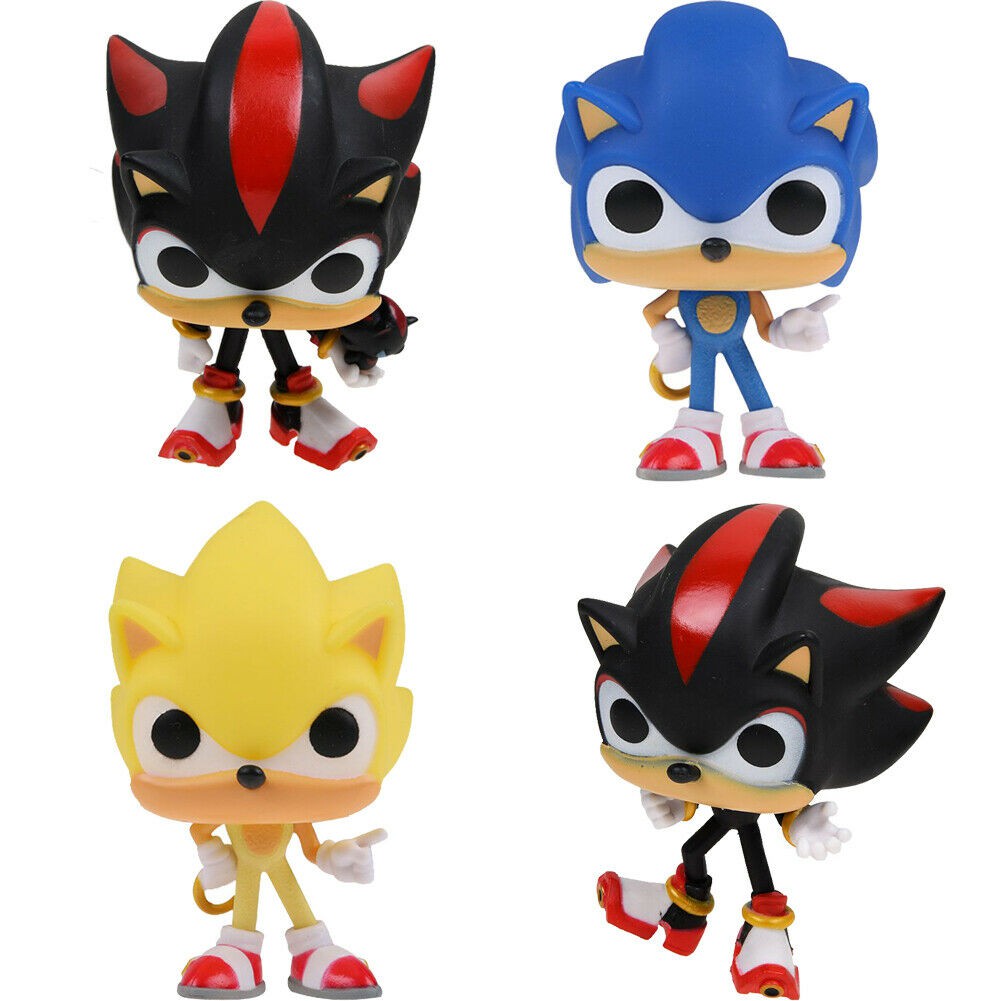 SUPER SONIC 3.75" POP VINYL FIGURE FUNKO 287 POP EXCLUSIVE SONIC THE ...