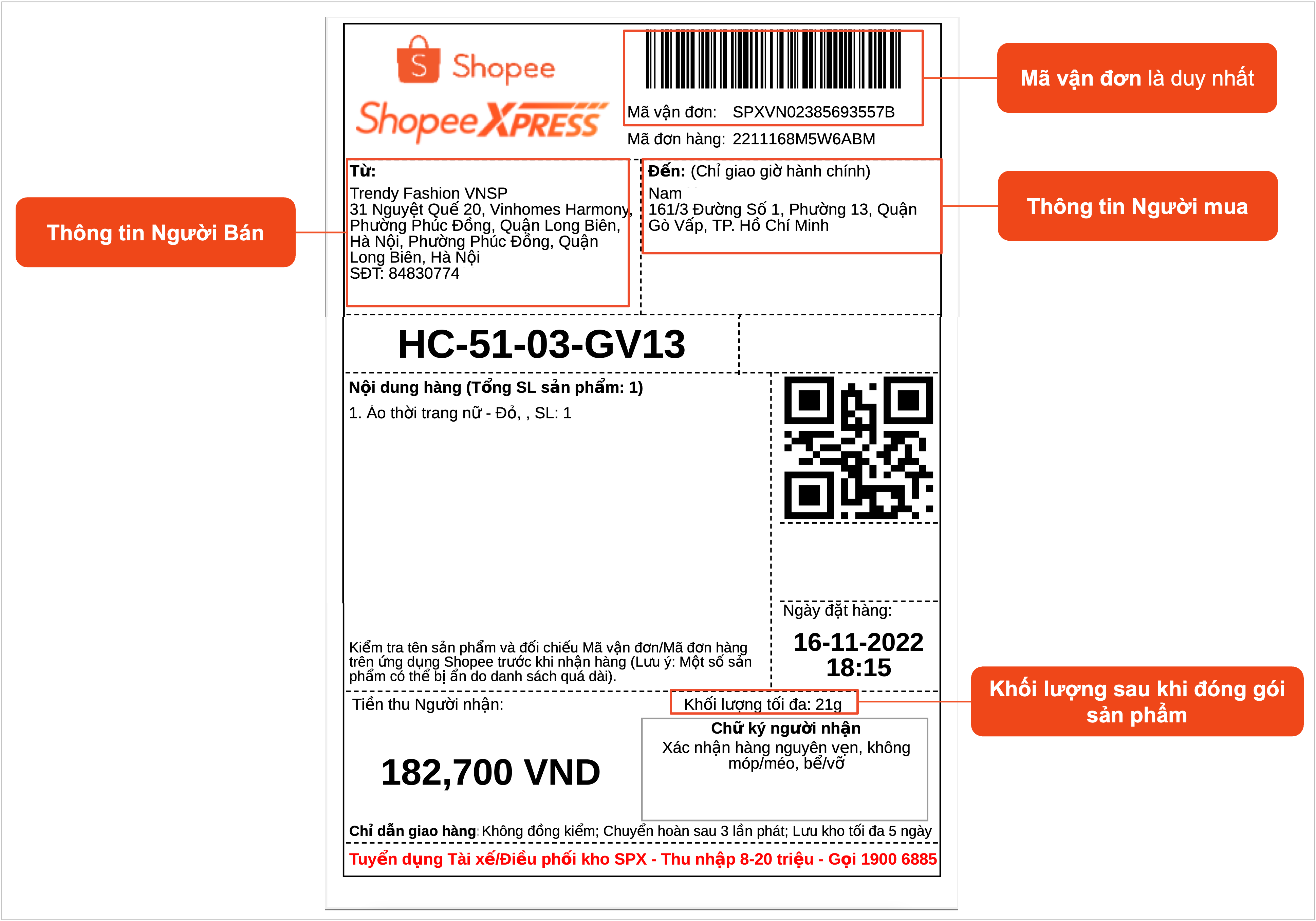 Hướng dẫn in phiếu gửi hàng Shopee | Học Viện Shopee [Shopee] - Phiếu gửi hàng
Khi cần gửi hàng đến các khách hàng, phiếu gửi hàng là bước đầu tiên không thể thiếu. Với sự hướng dẫn chi tiết về cách in phiếu gửi hàng Shopee từ Học Viện Shopee, bạn có thể dễ dàng tạo và in phiếu gửi hàng chất lượng cao, đảm bảo thông tin chính xác và tránh những rắc rối không đáng có khi gửi hàng. Hãy nhanh tay ghé thăm Học Viện Shopee để sắm sửa cách gửi hàng thông minh và tiện lợi nhất!