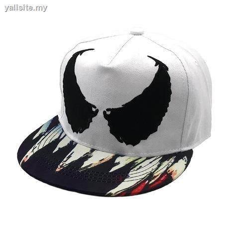 س Wing Chun Xia Pattern Venom Baseball Cap Embroidery Hip Hop Street Big Eyes Flat Hat Fashion For Men And Women Loversalibaba Shopee Singapore - roblox venom hat