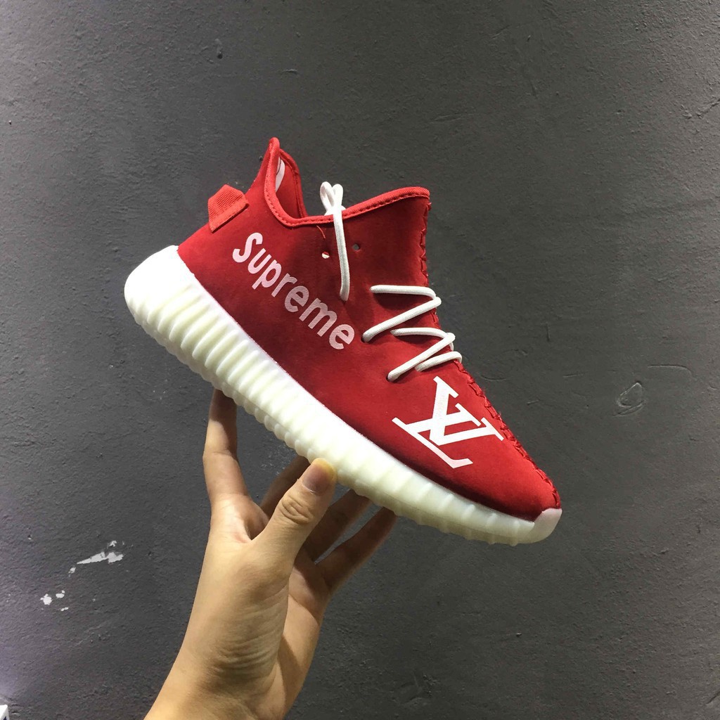 Adidas Yeezy Boost 350 V2 Black White Supreme Addicts