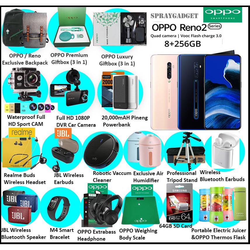 oppo reno 2 earbuds