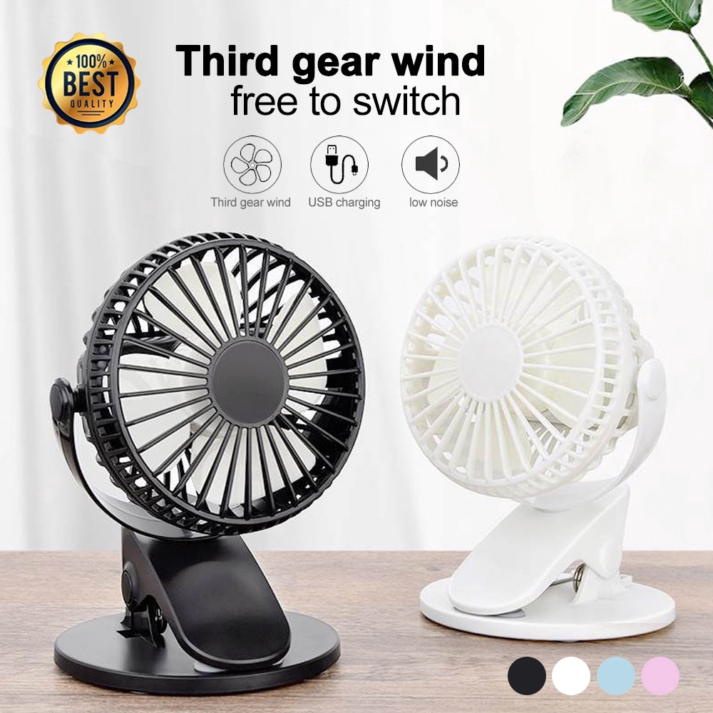 portable electric mini desk fan