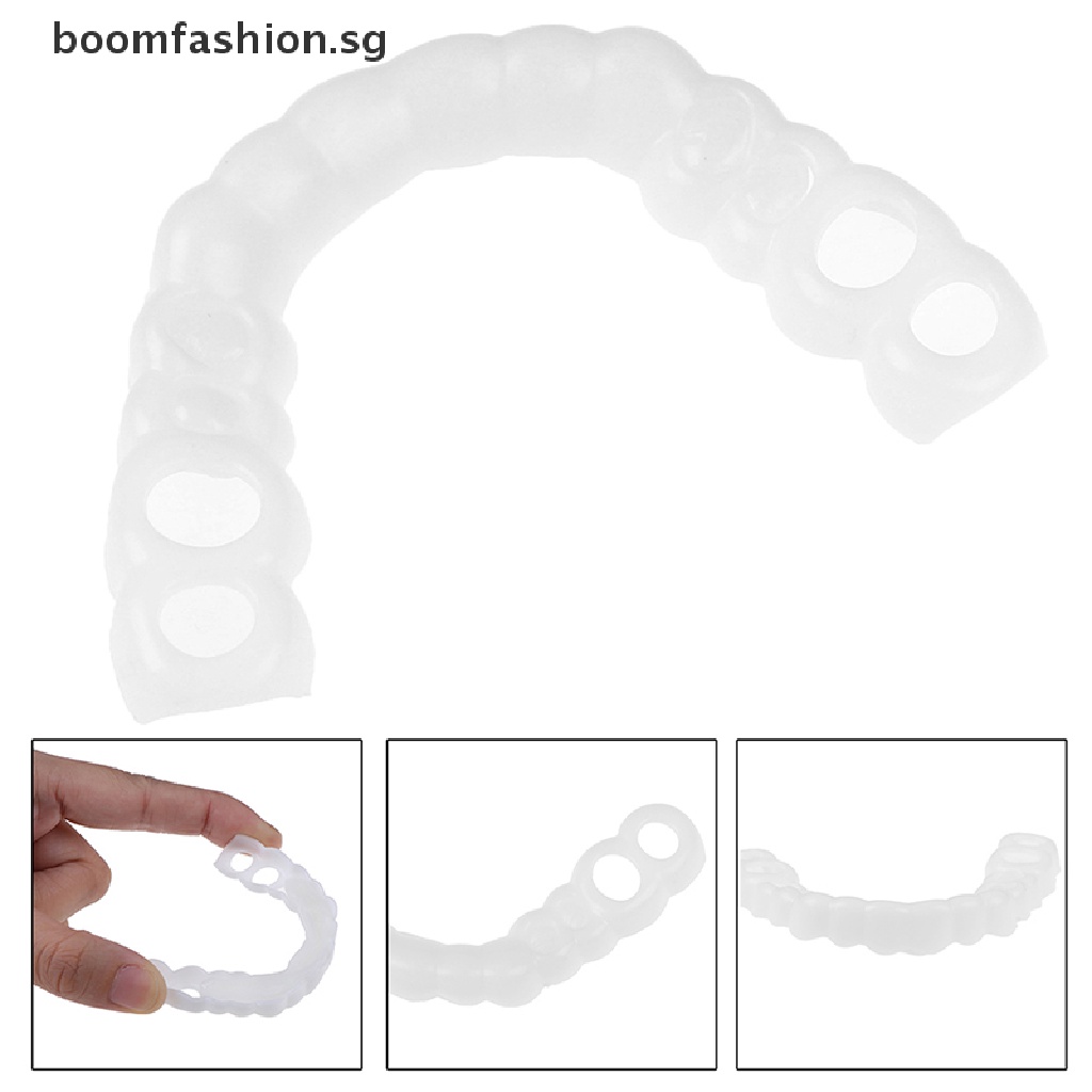 [boomfashion] 3X Cosmetic ry Instant Perfect Smile Comfort Fit Flex Teeth Veneer [SG]