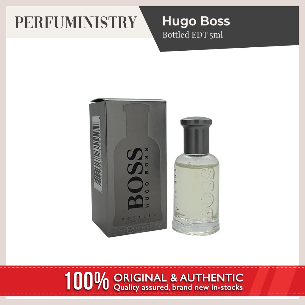 hugo boss miniatures