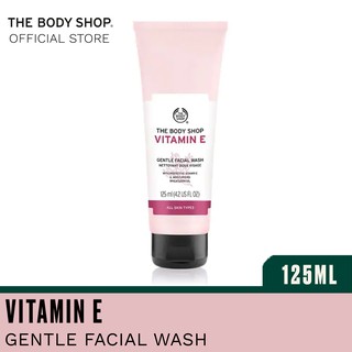 The Body Shop Vitamin E Gentle Facial Wash 125ml Shopee Singapore