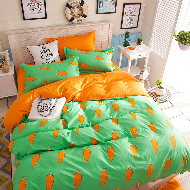 Brief Cotton 100 Bedding Sets Single Queen King Super King Size