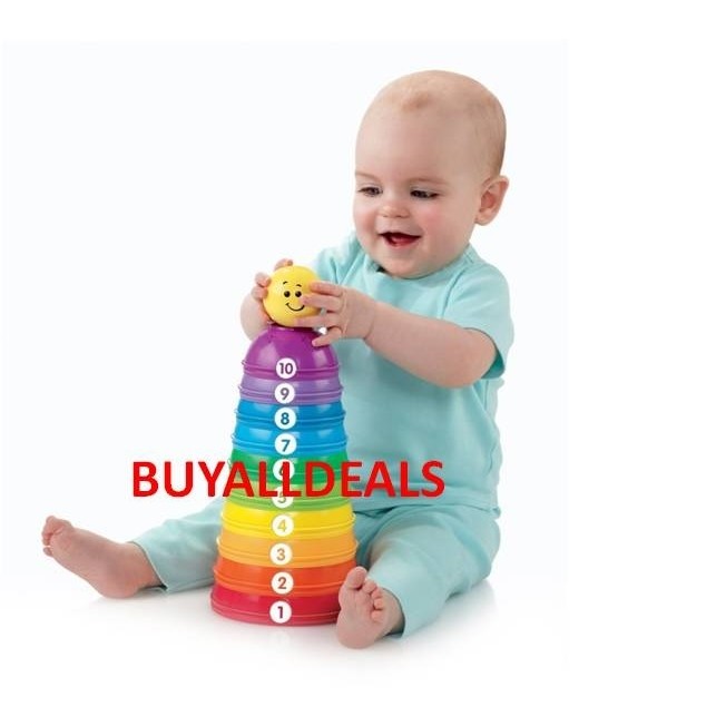 fisher price brilliant basics stack and roll cups