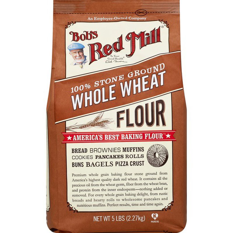 Shop Malaysia Readystock Bob S Red Mill 100 Stone Ground Whole Wheat Flour 2 27kg Shopee Singapore