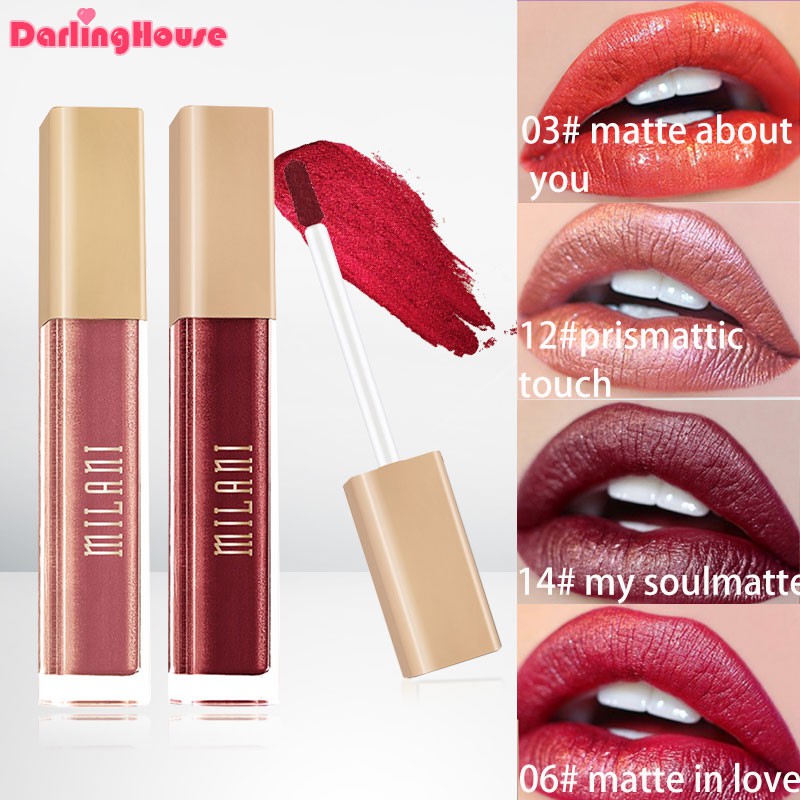 metallic matte lipstick